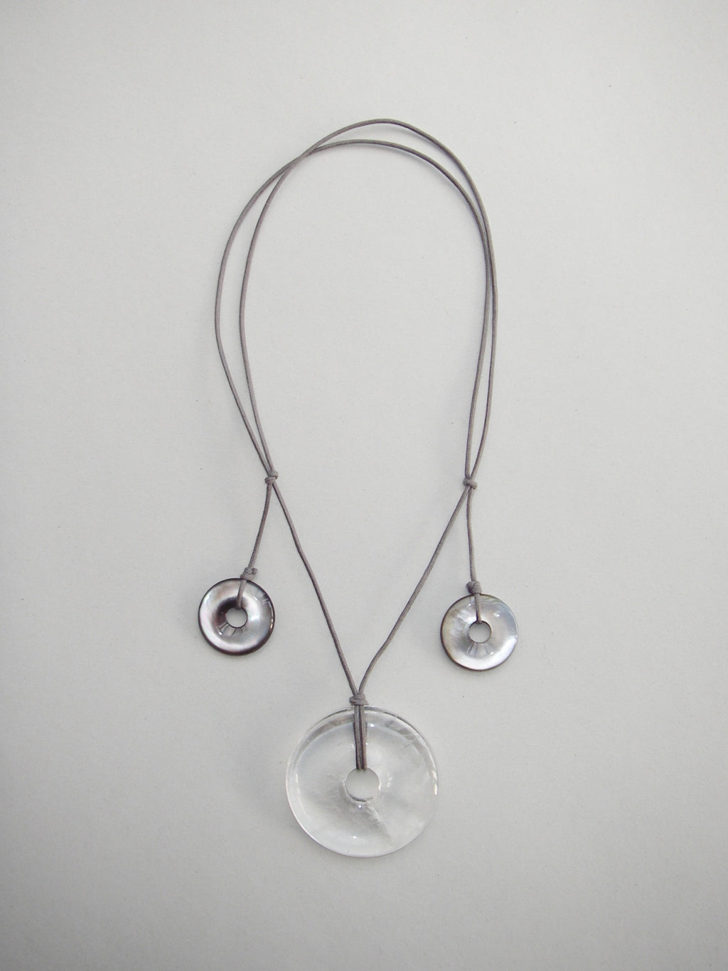 MIKODO NECKLACE, CRYSTAL