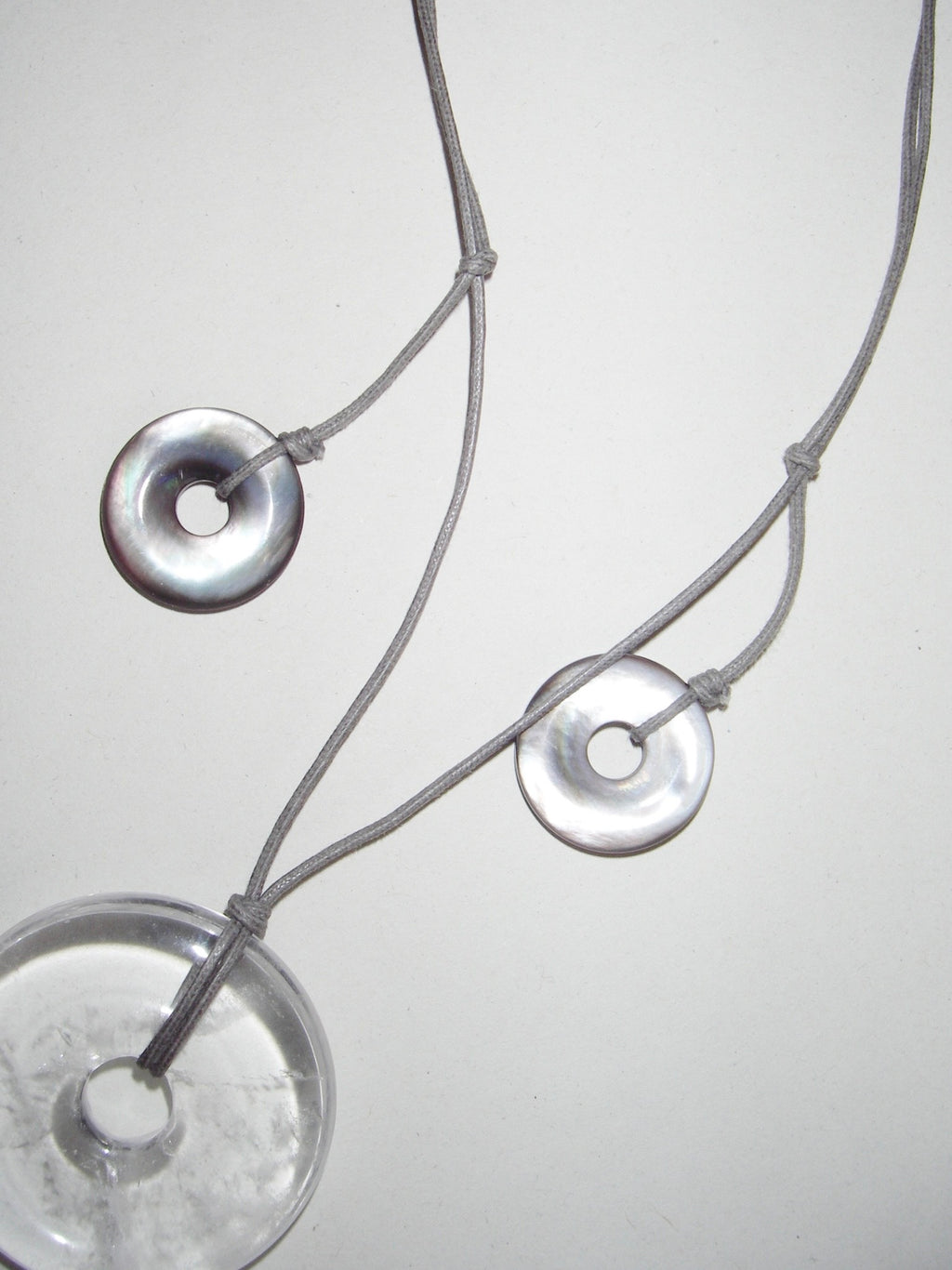 MIKODO NECKLACE, CRYSTAL