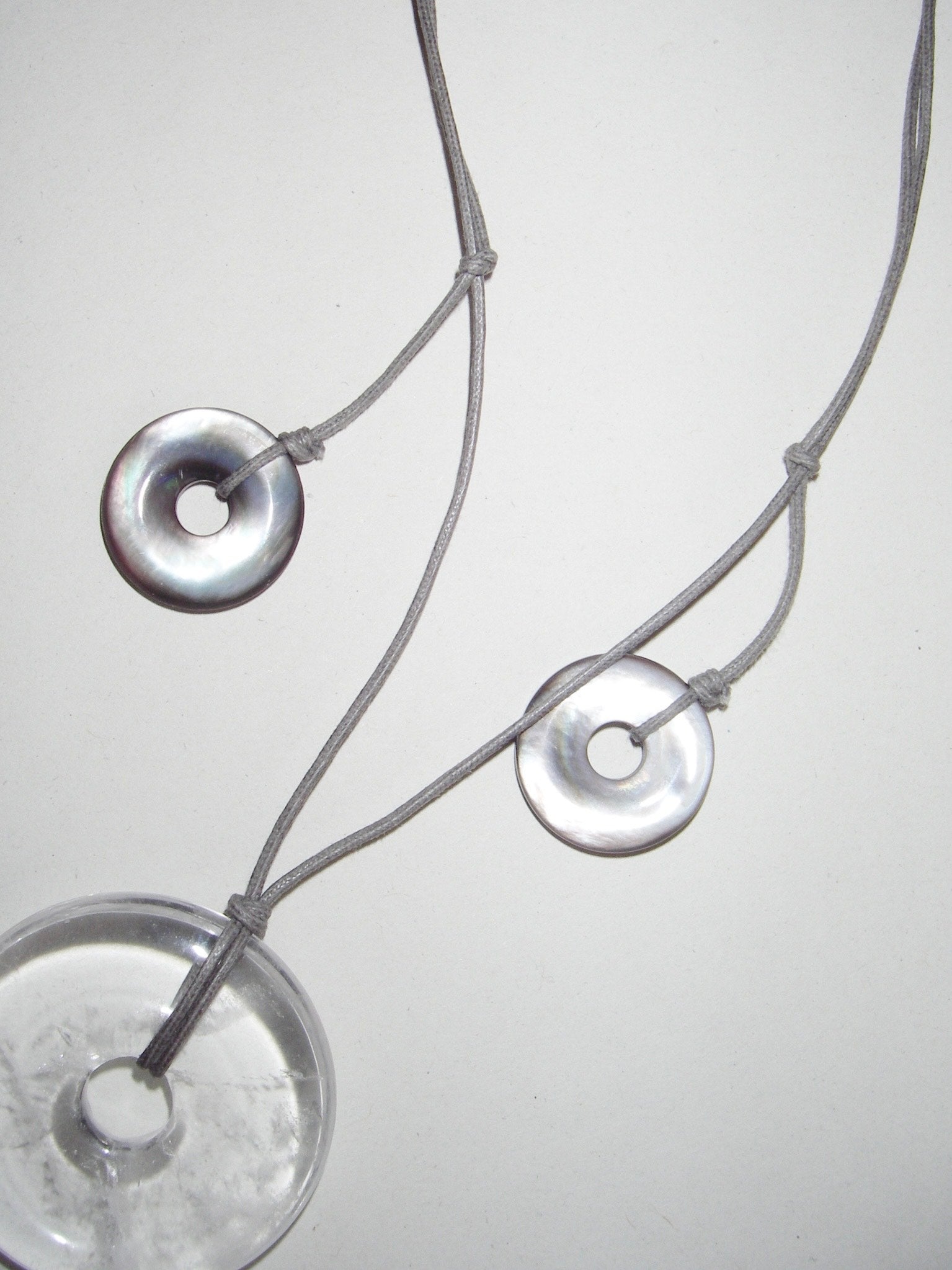 MIKODO NECKLACE, CRYSTAL